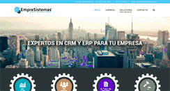 Desktop Screenshot of empresistemas.com